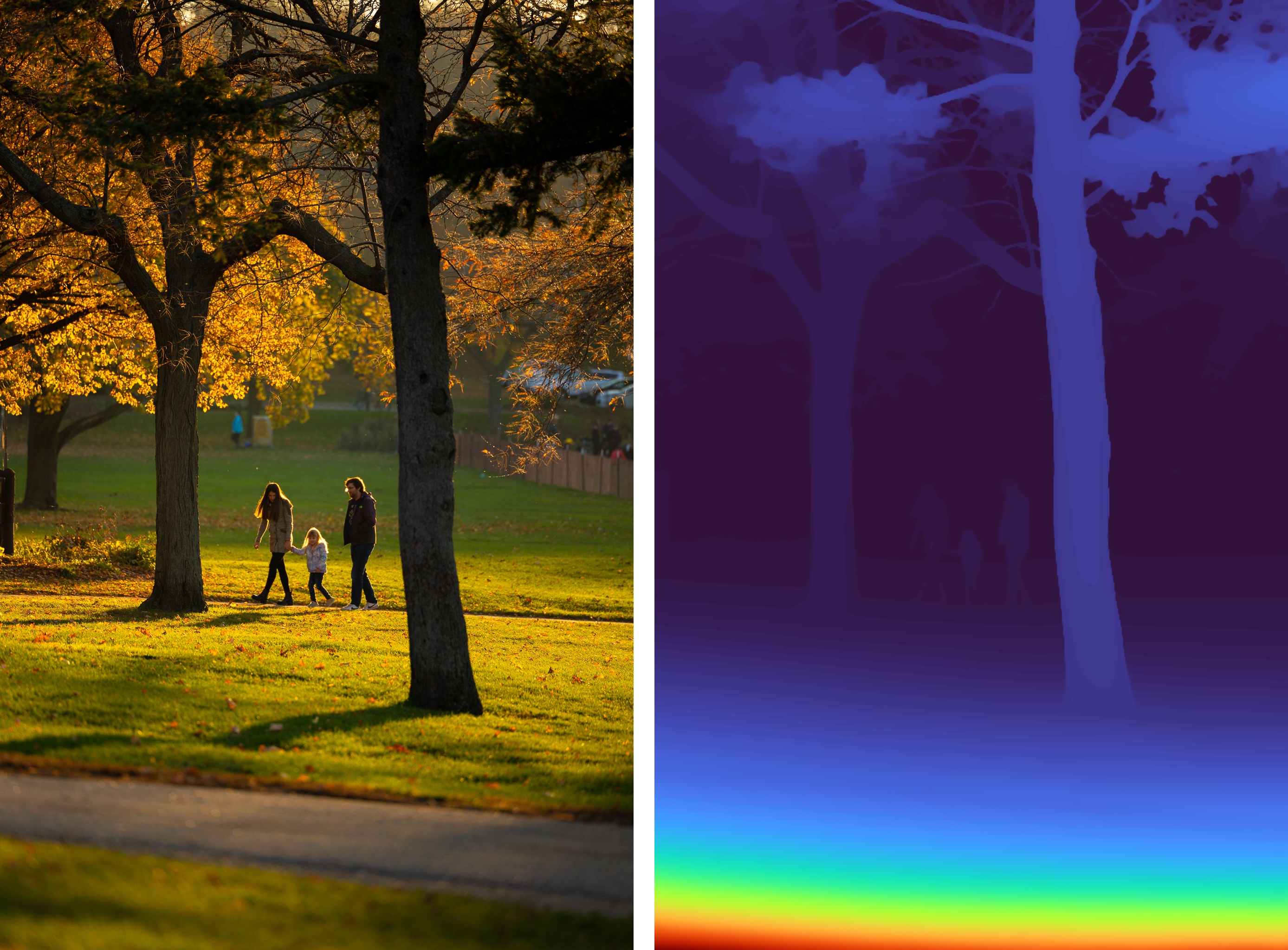 Depth method visualization